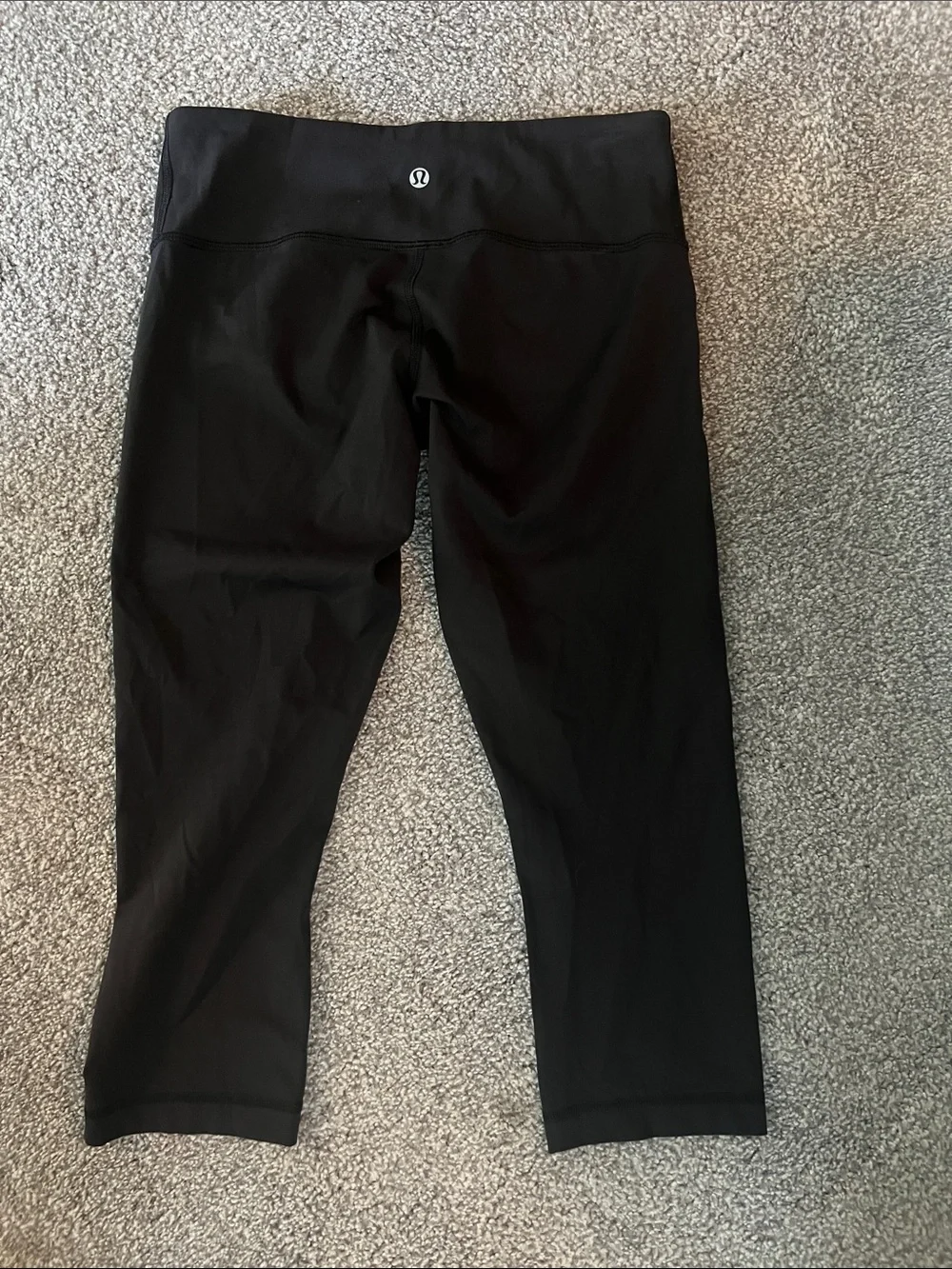 lululemon athletica Black Capri High-Rise Leggings